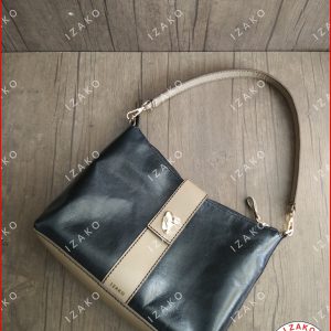 کیف دوشی زنانه چرم طبیعی مدل i-720 برند ایزاکو