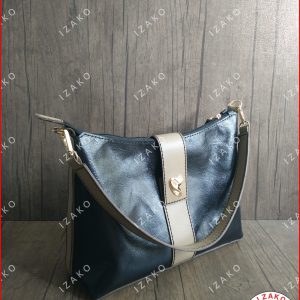 کیف دوشی زنانه چرم طبیعی مدل i-720 برند ایزاکو